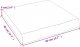 vidaXL Blat do łazienki, 40x40x(2-6) cm, surowe, lite drewno 8
