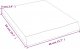 vidaXL Blat do łazienki, 40x50x(2-6) cm, surowe, lite drewno 7