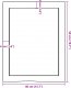 vidaXL Blat do łazienki, 40x50x(2-6) cm, surowe, lite drewno 8