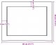 vidaXL Blat do łazienki, 40x30x(2-6) cm, surowe, lite drewno 8