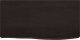 vidaXL Blat do łazienki, ciemnobrązowy, 60x30x(2-6) cm, lite drewno 2