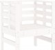 vidaXL vidaXL Krzesła ogrodowe, 2 szt., białe, 61,5x53x71 cm, drewno sosnowe 4