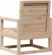 vidaXL vidaXL Krzesło ogrodowe, 57,5x63x76 cm, lite drewno sosnowe 5