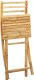 vidaXL vidaXL Składane krzesła ogrodowe, 8 szt., 43x54x88 cm, bambusowe 8