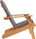 vidaXL Krzesło ogrodowe Adirondack z poduszkami, lite drewno akacjowe 4