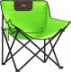 vidaXL Krzesła turystyczne z kieszenią, składane, 2 szt., zielone 4
