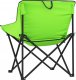 vidaXL Krzesła turystyczne z kieszenią, składane, 2 szt., zielone 8