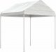 vidaXL vidaXL Namiot ogrodowy z dachem, biały, 4,46x2,28x2,69 m, polietylen 2