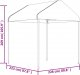 vidaXL vidaXL Namiot ogrodowy z dachem, biały, 13,38x2,28x2,69 m, polietylen 6