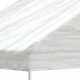vidaXL vidaXL Namiot ogrodowy z dachem, biały, 11,15x4,08x3,22 m, polietylen 4