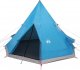 vidaXL Namiot turystyczny, tipi, 4-os., niebieski, wodoszczelny 4