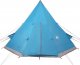vidaXL Namiot turystyczny, tipi, 4-os., niebieski, wodoszczelny 6