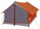 vidaXL Namiot turystyczny, 2-os., szaro-pomarańczowy, wodoszczelny 6