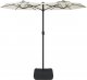 vidaXL Parasol ogrodowy podwójny, piaskowa biel, 316x240 cm 3