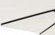 vidaXL vidaXL Parasol ogrodowy na stalowym słupku, biały, 225x225x212 cm 7