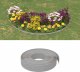 vidaXL Obrzeża ogrodowe, 4 szt., szare, 10 m, 10 cm, polietylen 1