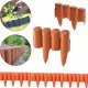 Prosperplast Palisada ogrodowa obrzeże trawnikowe Border 5m Płotek Terakota 1