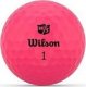 Wilson Staff morele Matowe piłki golfowe WILSON STAFF DUO OPTIX (różowe) 2