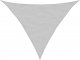 vidaXL vidaXL Żagiel przeciwsłoneczny, jasnoszary, 5x5x6 m, 100% poliester 2