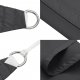 vidaXL vidaXL Żagiel przeciwsłoneczny, antracytowy, 2x2x2 m, 100% poliester 6