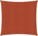 vidaXL Żagiel przeciwsłoneczny, 160 g/m, terakotowy, 2,5x2,5 m, HDPE 1