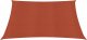 vidaXL Żagiel przeciwsłoneczny, 160 g/m, terakotowy, 2,5x2,5 m, HDPE 2