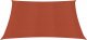 vidaXL Żagiel przeciwsłoneczny, 160 g/m, terakotowy, 4,5x4,5 m, HDPE 2