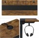Biurko Songmics Biurko Elektryczne Z Regulacją Wysokości, 60 X 140 X (72-120) Cm, W Pełni Regulowane, Płyta Łączona, Funkcja Pamięci Z 4 Wysokoś 3