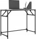 Biurko vidaXL vidaXL Biurko, szary dąb sonoma, 100x45x76 cm, materiał drewnopochodny 3