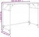Biurko vidaXL vidaXL Biurko, szary dąb sonoma, 100x45x76 cm, materiał drewnopochodny 8