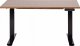 Biurko Beliani Destin III Brązowo-Czarne 120 cm x 72 cm 3