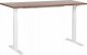 Biurko Beliani Destin III Brązowo-Białe 160 cm x 72 cm 1