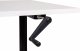 Biurko Beliani DESTIN IV Biało-Czarne 120 cm x 72 cm 4