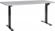 Biurko Beliani Destin III Szaro-Czarne 160 cm x 72 cm 1