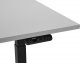 Biurko Beliani Biurko regulowane elektrycznie 160 x 72 cm szaro-czarne DESTIN III Lumarko! 3