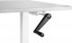 Biurko Beliani Destin III Szaro-Białe 160 cm x 72 cm 4