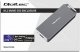Kieszeń Qoltec Mini obudowa na dysk M.2 SSD | NVMe | PCIe | USB3.1 | Super speed10Gb/s | 2TB | Srebrna 9