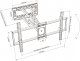 Multioffice UCHWYT DO TV LCD/LED 50-120" 150KG AR-91XXL ART reg. pion i poziom 90-935mm maxVESA 900x600 1