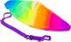 Hipo Piłka tęczowa na sprężynce 21cm 720547 44221 11