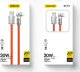 Kabel USB Dudao Lightning - USB-A 1 m Pomarańczowy (DDA289) 5