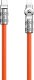 Kabel USB Dudao Lightning - USB-C 1 m Pomarańczowy (DDA287) 1