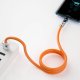 Kabel USB Dudao Lightning - USB-C 1 m Pomarańczowy (DDA287) 1
