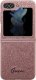 Guess Etui Guess GUHCZF5HGGSHP Samsung Galaxy Z Flip 5 hardcase Glitter Script różowy/pink 12