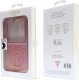 Guess Etui Guess GUHCZF5HGGSHP Samsung Galaxy Z Flip 5 hardcase Glitter Script różowy/pink 7