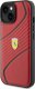 Ferrari Ferrari FEHCP15SPTWR iPhone 15 / 14 / 13 6.1" czerwony/red hardcase Twist Metal Logo 18