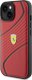 Ferrari Ferrari FEHCP15SPTWR iPhone 15 / 14 / 13 6.1" czerwony/red hardcase Twist Metal Logo 2