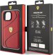 Ferrari Ferrari FEHCP15SPTWR iPhone 15 / 14 / 13 6.1" czerwony/red hardcase Twist Metal Logo 24