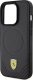 Ferrari FEHMP15LPTEK iPhone 15 Pro 6.1" czarny/black hardcase Carbon Metal Logo MagSafe 14