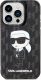 Karl Lagerfeld Karl Lagerfeld KLHCP15XHNKMKLK iPhone 15 Pro Max 6.7" czarny/black hardcase Monogram Ikonik 2