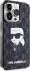 Karl Lagerfeld Karl Lagerfeld KLHCP15XHNKMKLK iPhone 15 Pro Max 6.7" czarny/black hardcase Monogram Ikonik 3